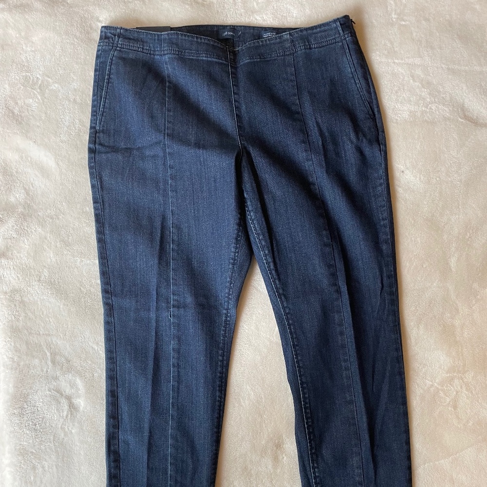 J.Jill Front Slit Ankle Jeans NWT